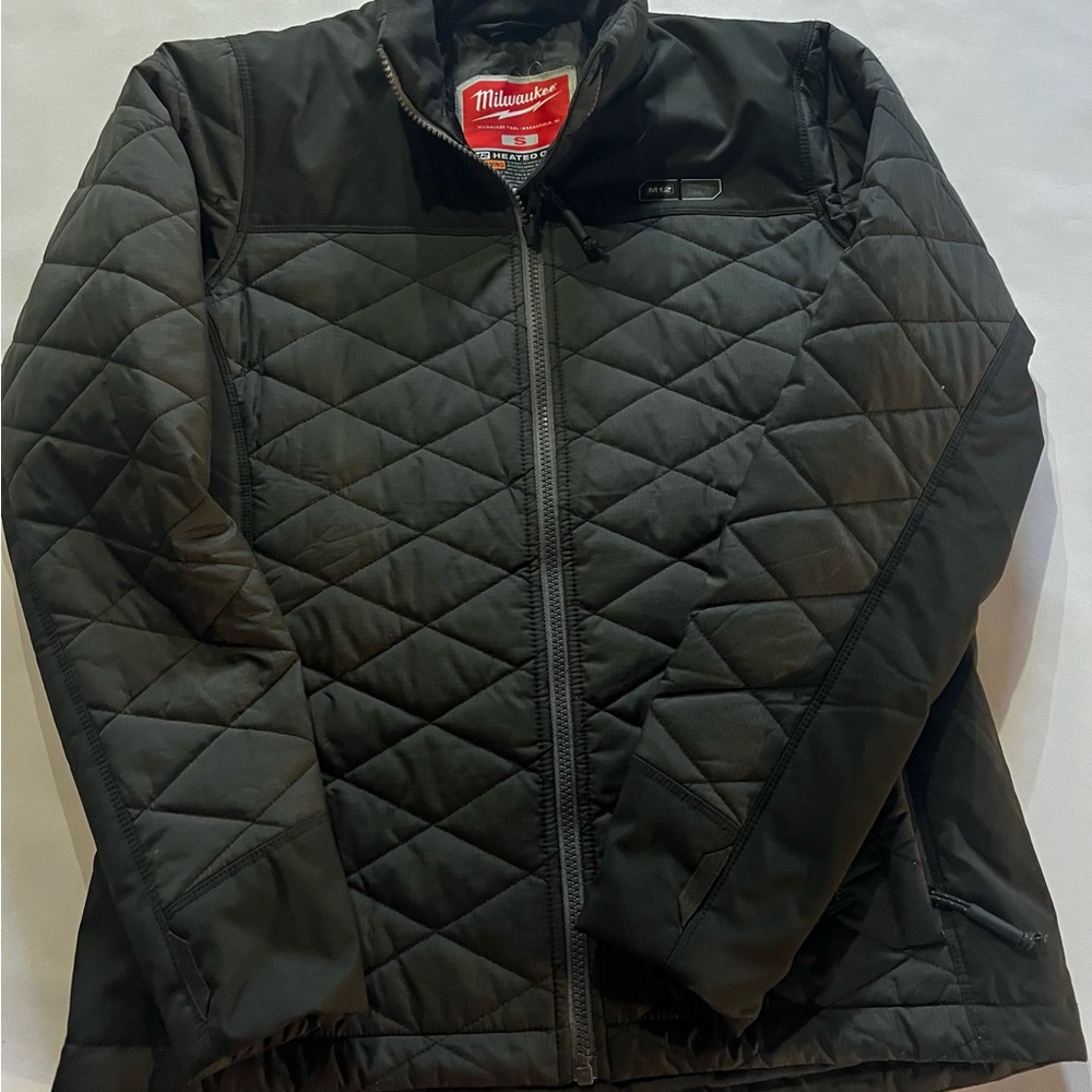 Milwaukee Black Quilted Jacket-Heated